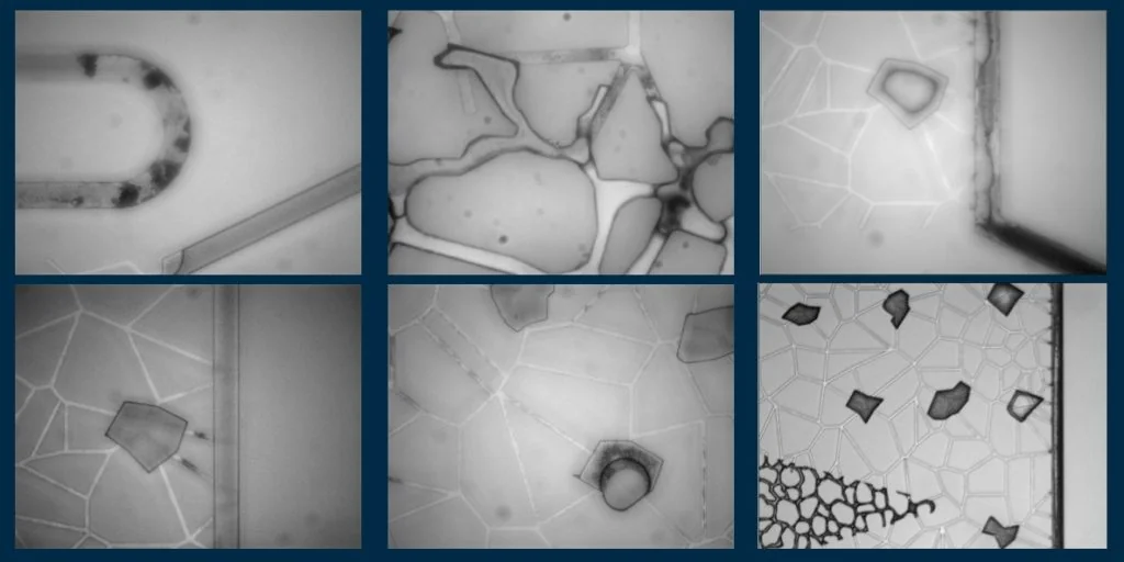Thermal degradation at the pore-scale