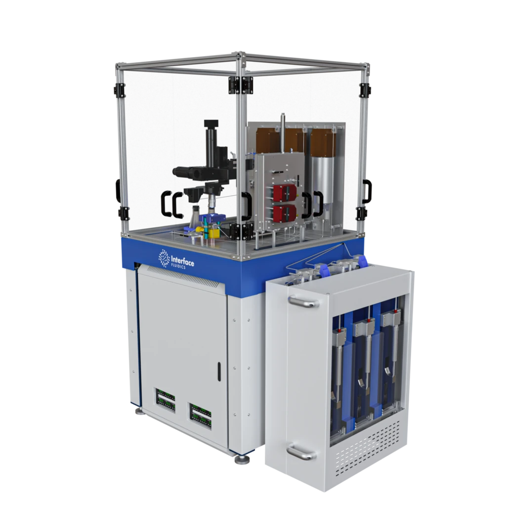 portable lab unit for oil and gas fluid testing