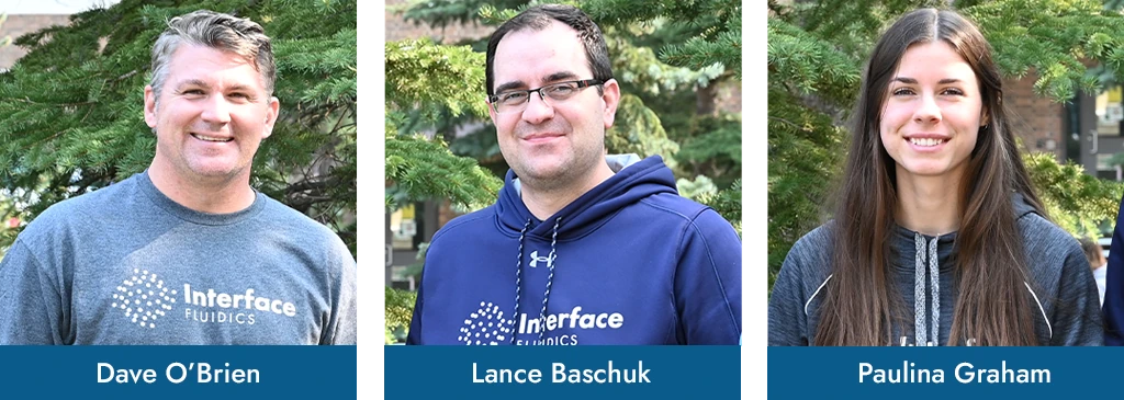 Interface Fluidics' mechanical team who designed Portable Lab - SapphireLab®